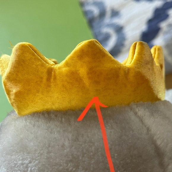 Vintage 19” Babar King of the Elephants Plush, Made in Thailand - Picture 10 of 10